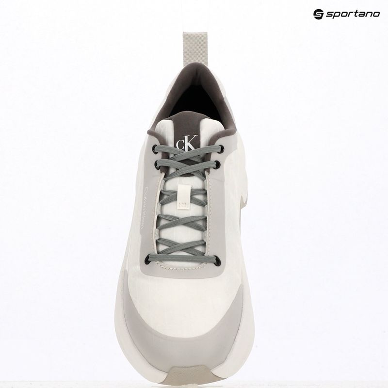Dámske topánky Calvin Klein Chunky Runner Laceup Mix Aop white/granite road/granite gray 9