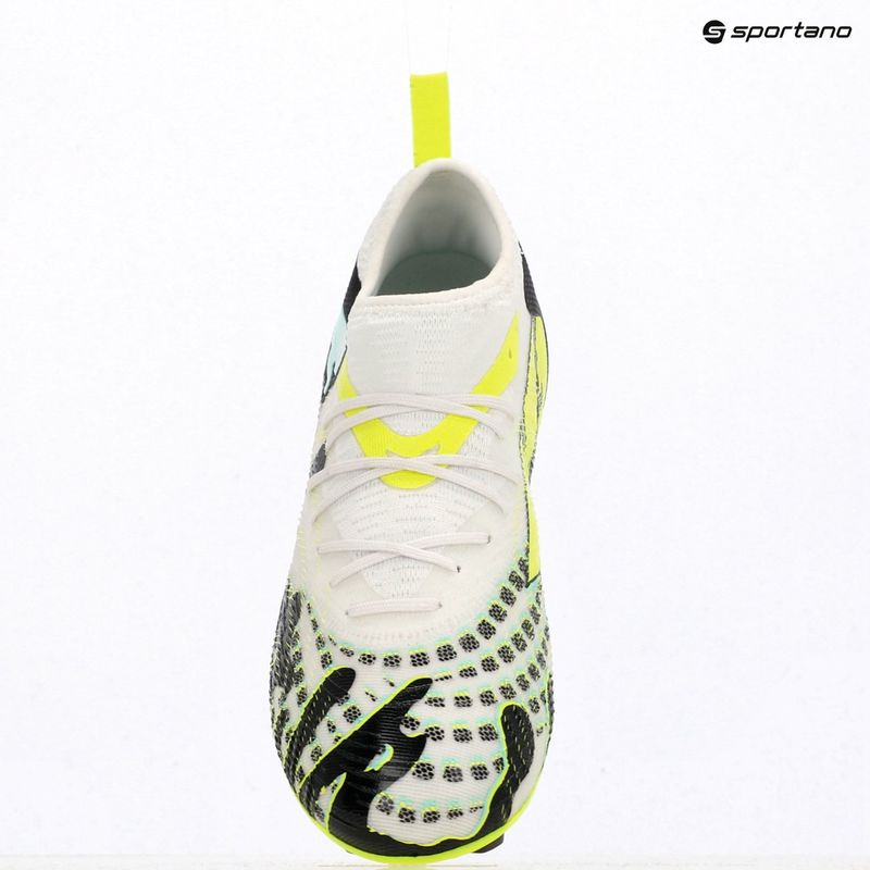 Detské kopačky PUMA Future 9 Match Creativity Fg/Ag Jr yellow alert/mint jelly/puma white/puma black 9