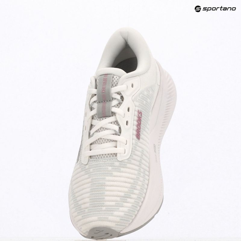 Dámske bežecké topánky Brooks Revel Max white/harbor mist/metallic 10