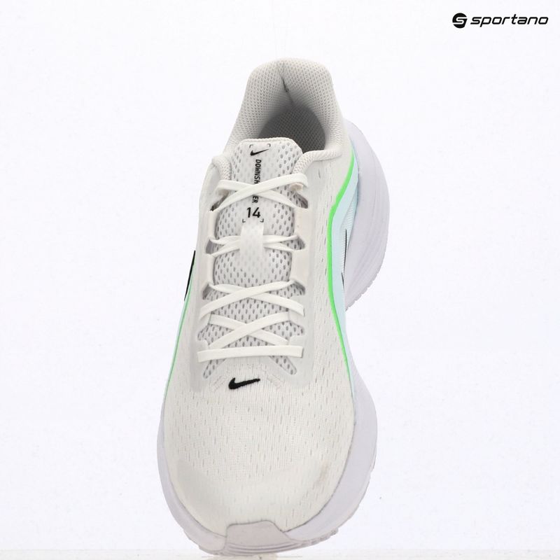 Pánske bežecké tenisky Nike Downshifter 14 white/glacier blue/green strike/black 9