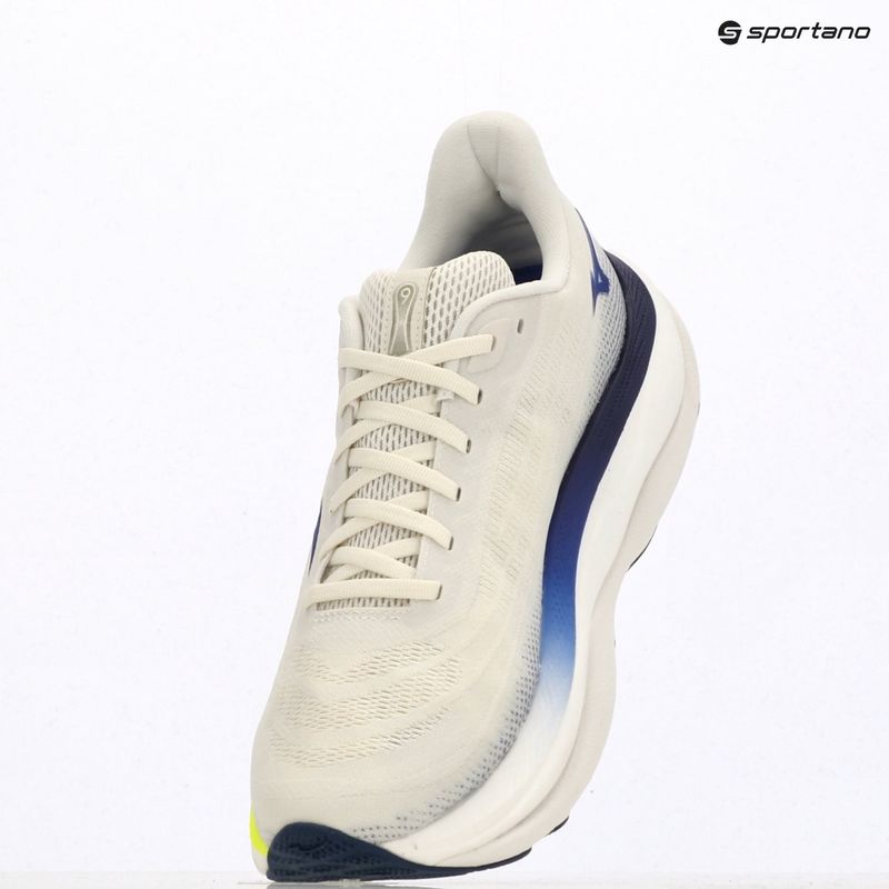 Pánske bežecké topánky Mizuno Wave Sky 9 snow white/surf the web/lightning yellow 9