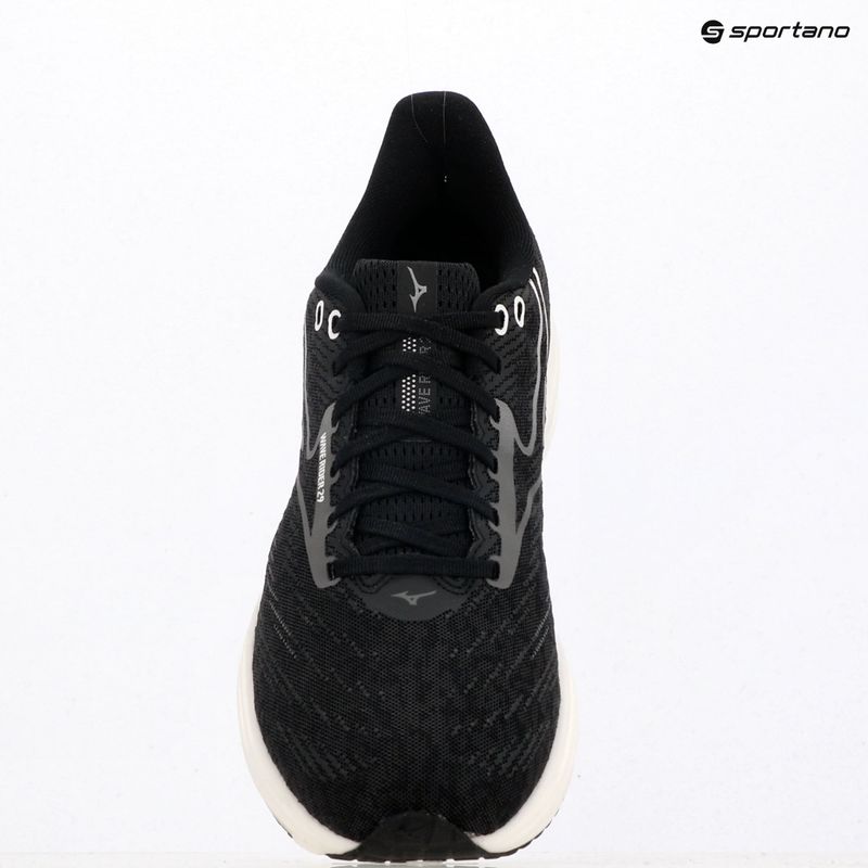 Pánske bežecké topánky Mizuno Wave Rider 29 2E black sand/quiet shade/black 9