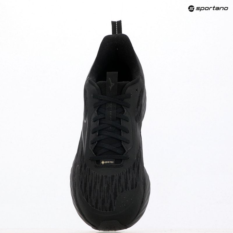 Pánske bežecké topánky Mizuno Wave Rider GTX 3 black/black/black sand 9