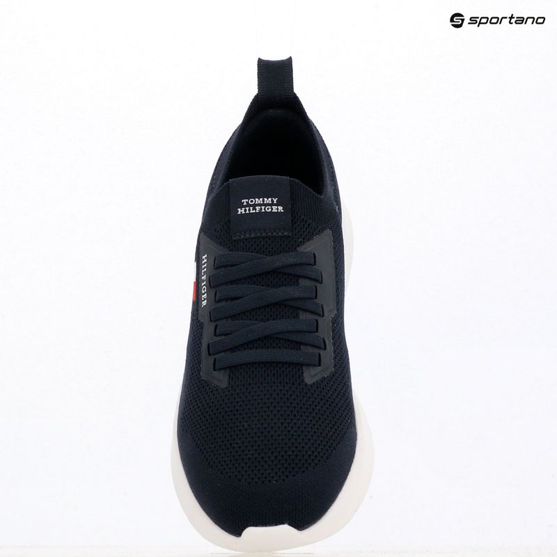 Pánske topánky Tommy Hilfiger Lightweight Knitted Runner desert sky 9