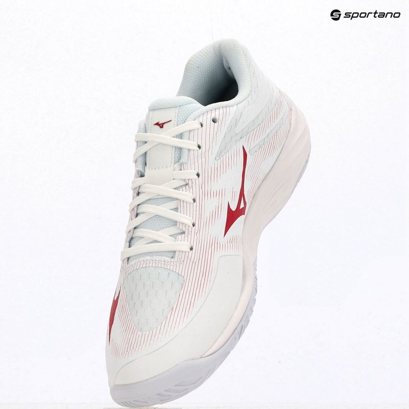 Dámske volejbalové topánky Mizuno Lightning Select white/rose elegance/lava falls 12