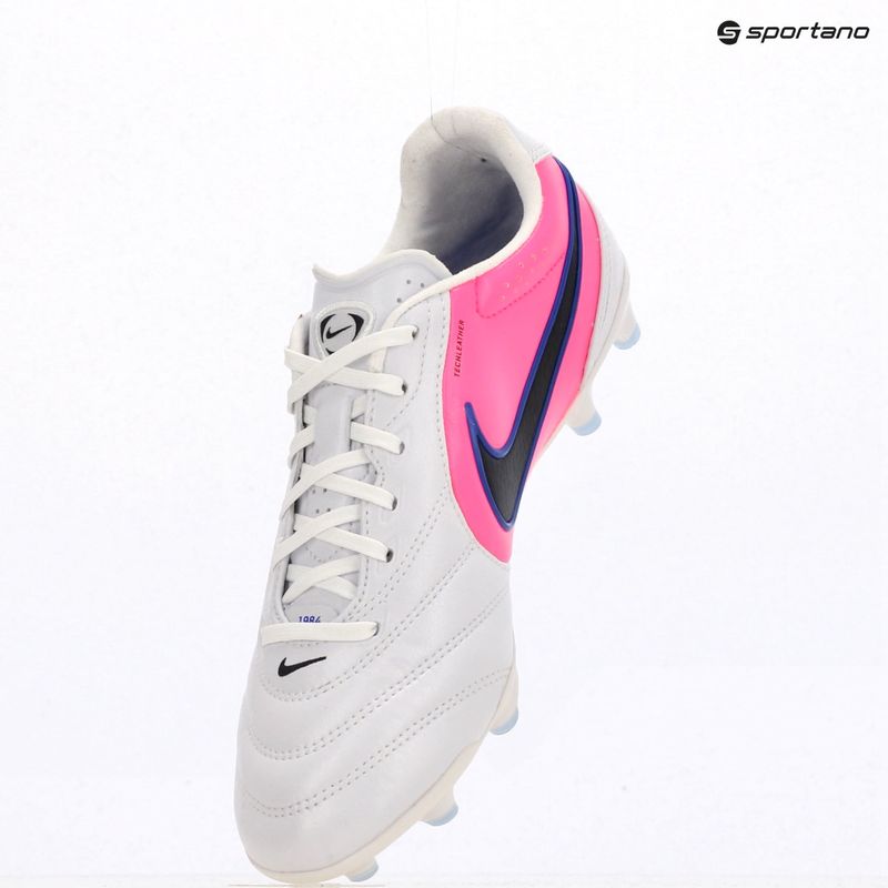 Pánske futbalové kopačky Nike Tiempo Ligera Pro FG white/racer blue/pink blast/black 10