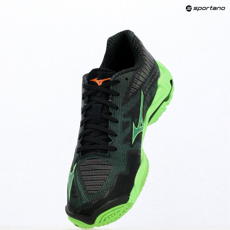 Volejbalové topánky Mizuno Wave Lightning Elite black/glowing apple/mandarin orange 9