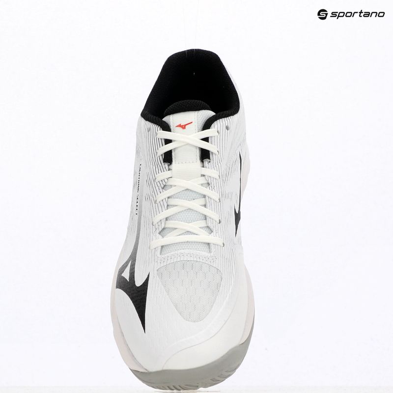Volejbalové topánky Mizuno Lightning Select white/black/fiery red 12