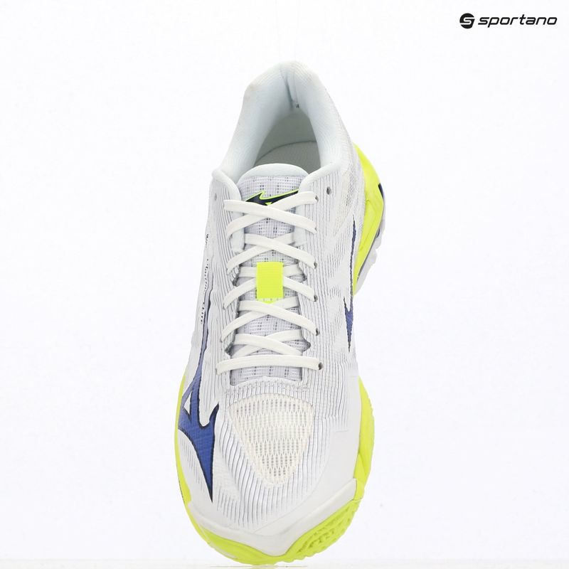 Volejbalové topánky Mizuno Wave Lightning Elite white/lighting yellow/dazzling blue 9