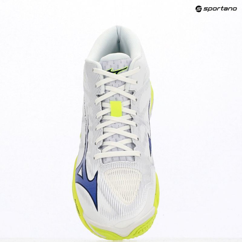 Volejbalové topánky Mizuno Wave Lightning Elite Mid white/lighting yellow/dazzling blue 9
