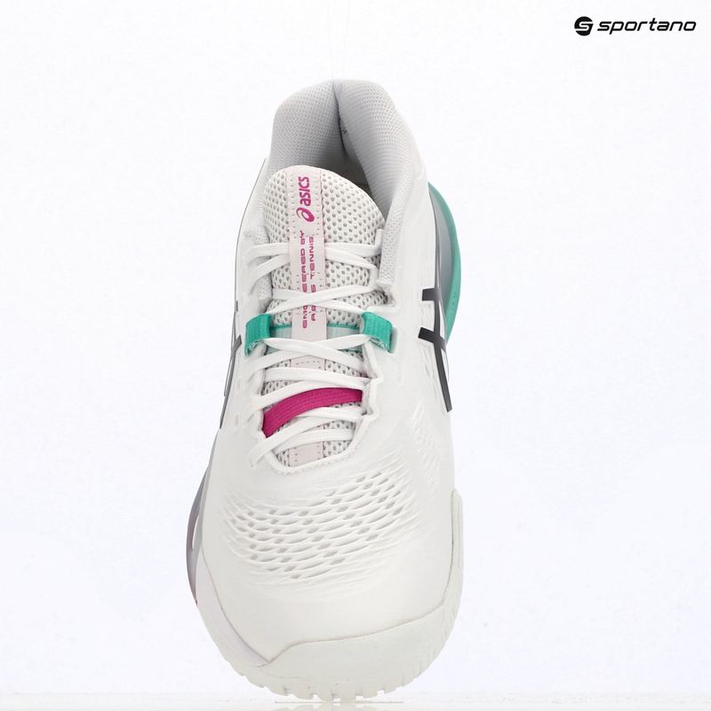 Pánske tenisové topánky ASICS Gel-Resolution X white/aurora green 9