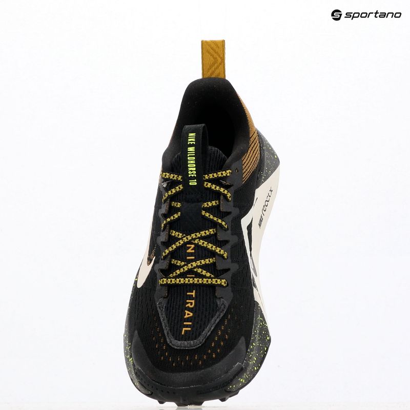 Dámske bežecké topánky Nike Wildhorse 10 black/peat moss/volt ice/phantom 12