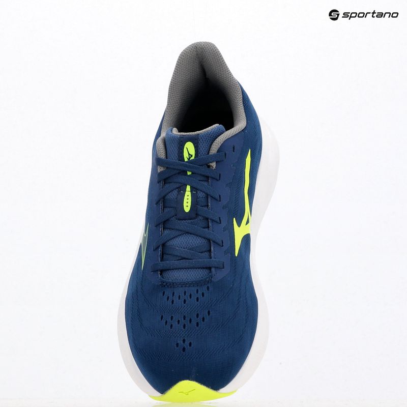Pánske bežecké topánky Mizuno Revolt 4 estate blue/lightning yellow 9