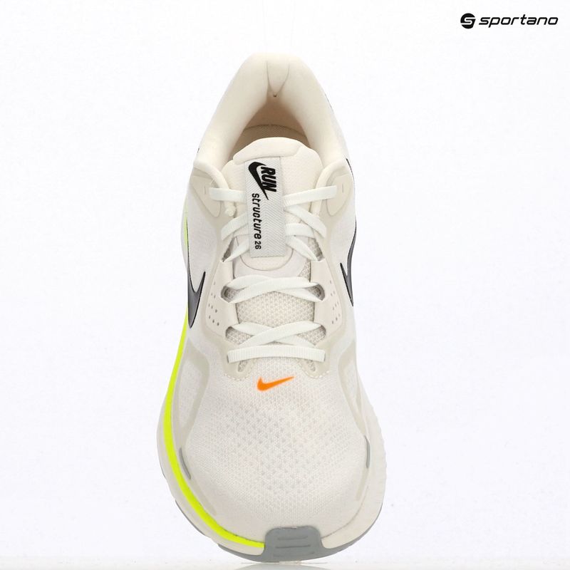 Pánske bežecké topánky Nike Structure 26 summit white/volt/total orange/black 12