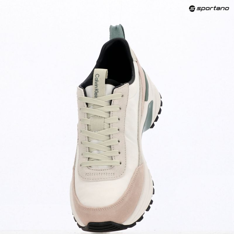 Dámske topánky Calvin Klein HW0HW03279 Hike Runner Nylon Mix brilliant white/misty blue/arctic 9