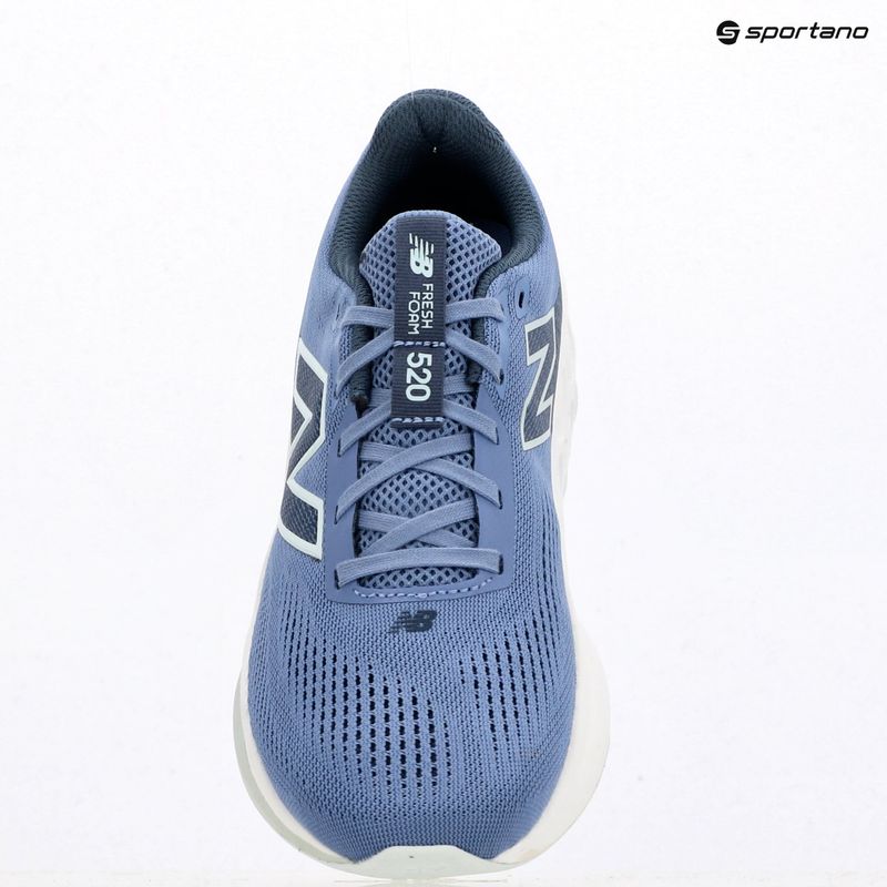 Dámske bežecké topánky New Balance Fresh Foam 520's V9 fairweather blue/vinte indigo/glint blue 9