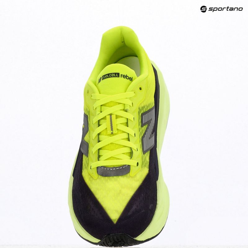 Pánske bežecké topánky New Balance FuelCell Rebel V5 alkaline green/boyseerry/dark silver metallic 9