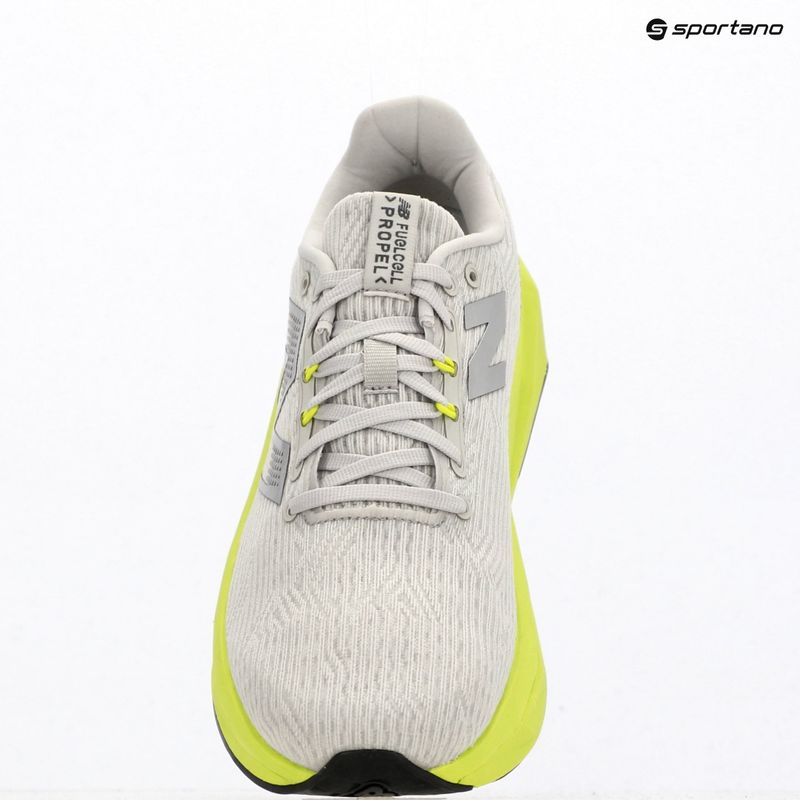 Pánske bežecké topánky New Balance FuelCell Propel v5 slate grey/alkaline green 9