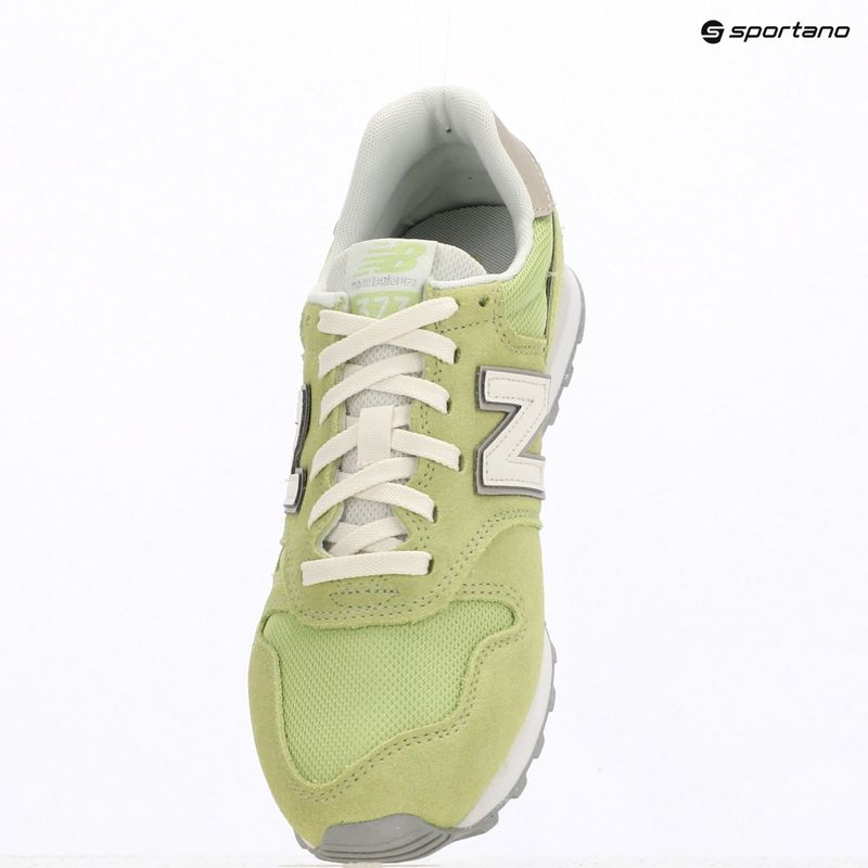 Dámske topánky New Balance 373's V2 dry lime/dark silver metallic 9