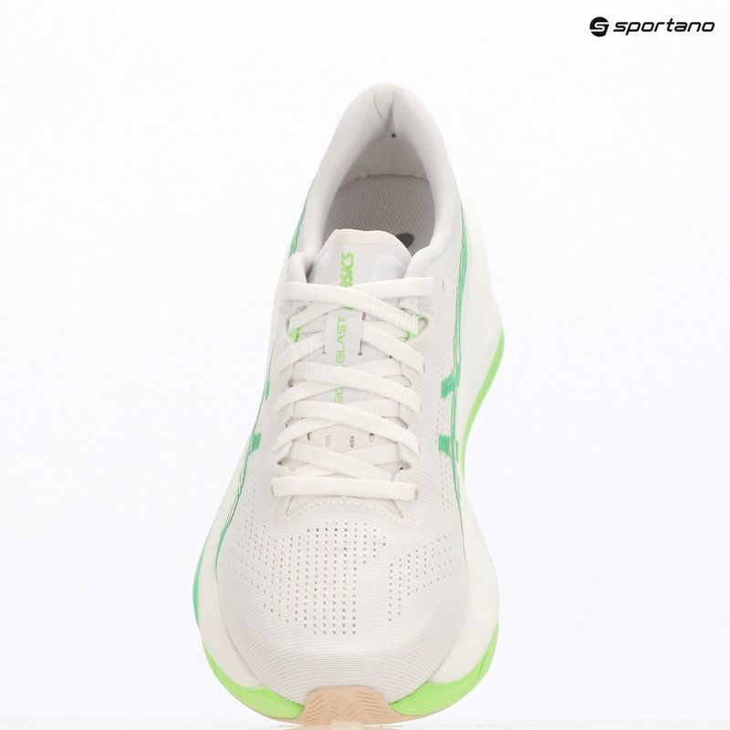 Dámske bežecké topánky ASICS Sonicblast white/vital green 3