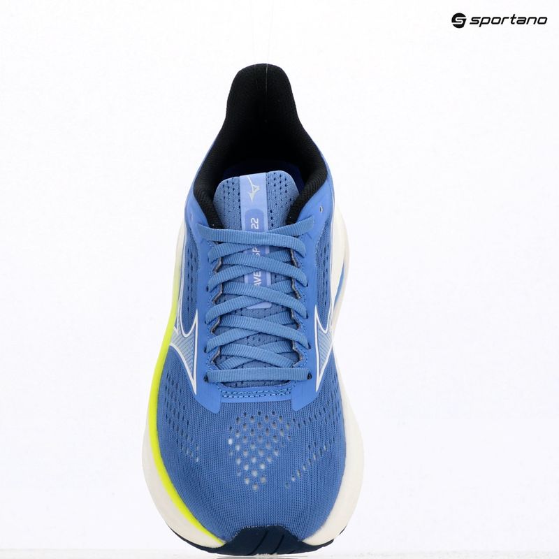 Dámske bežecké topánky Mizuno Wave Inspire 22 ultramarine/white/lightning yellow 12