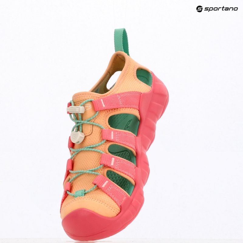 Detské sandále KEEN Hyperport H2 pink lemonade/peach fuzz 9
