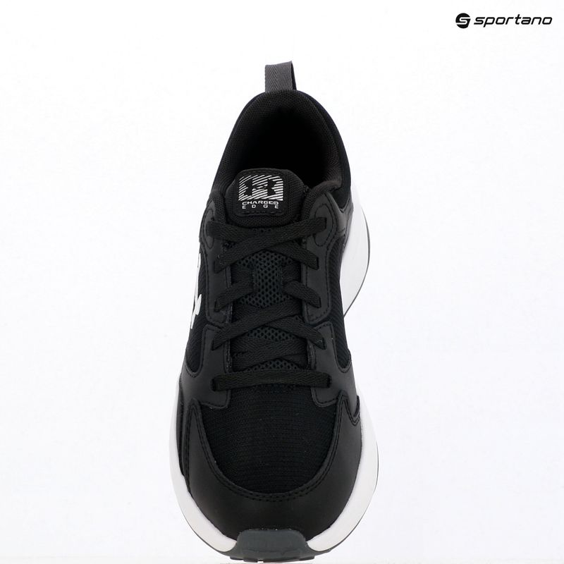 Pánske tréningové topánky Under Armour Charged Edge black/castlerock/white 9