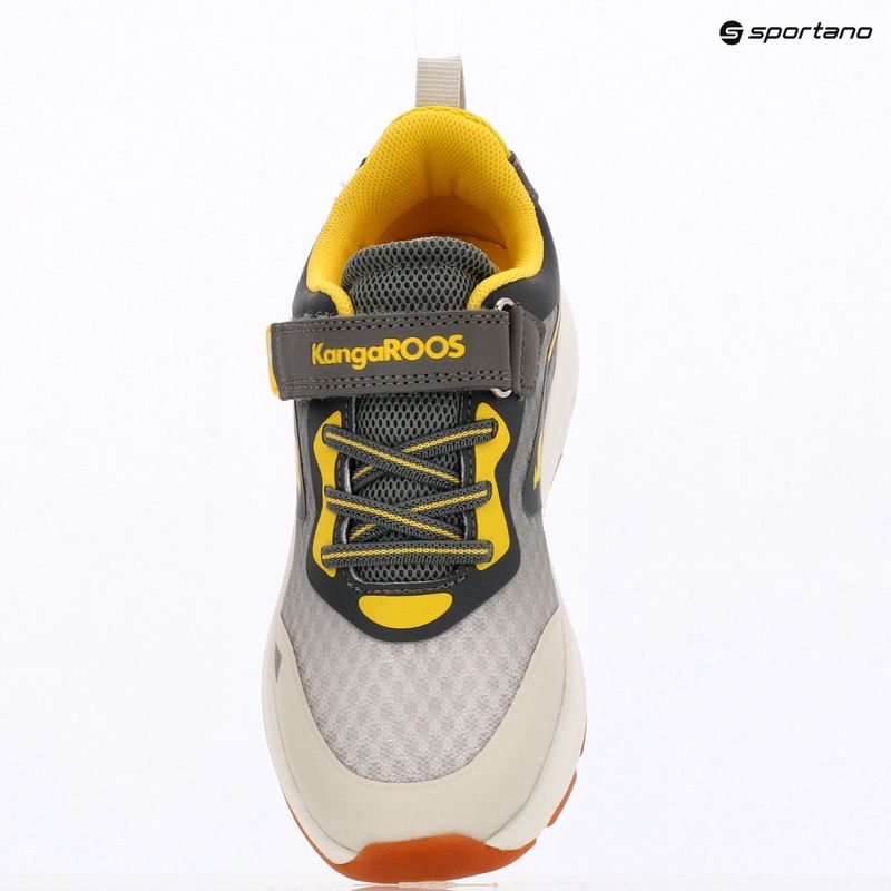Detské topánky KangaROOS KB-Pang EV vapor grey/neon yellow 9