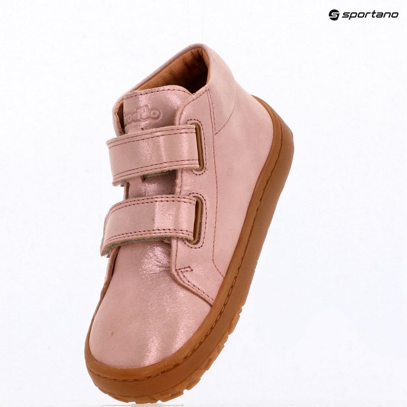 Detské barefoot topánky Froddo First Step pink shine 13