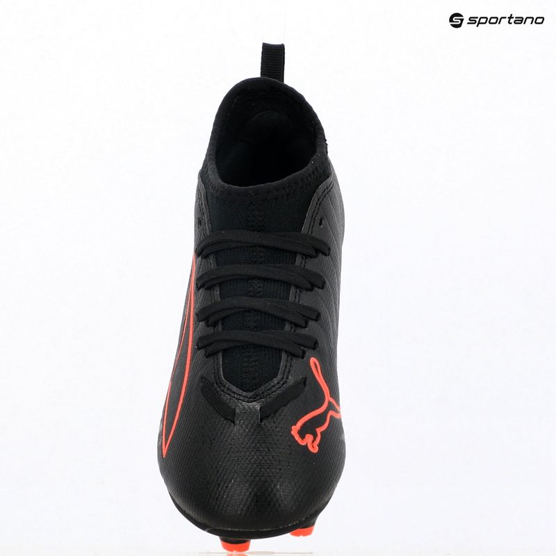 Detské kopačky  PUMA Ultra 6 Match FG/AG Jr puma black/puma red 9