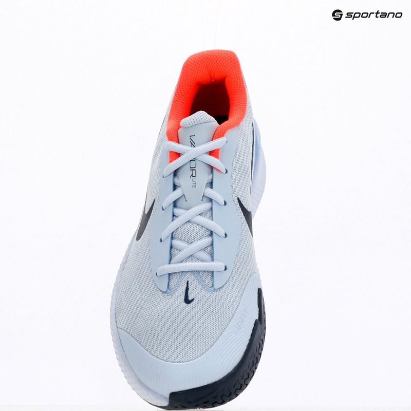 Pánske tenisové topánky Nike Vapor Lite 3 Hydrogen Blue/Hot Lava/Midnight Navy 11