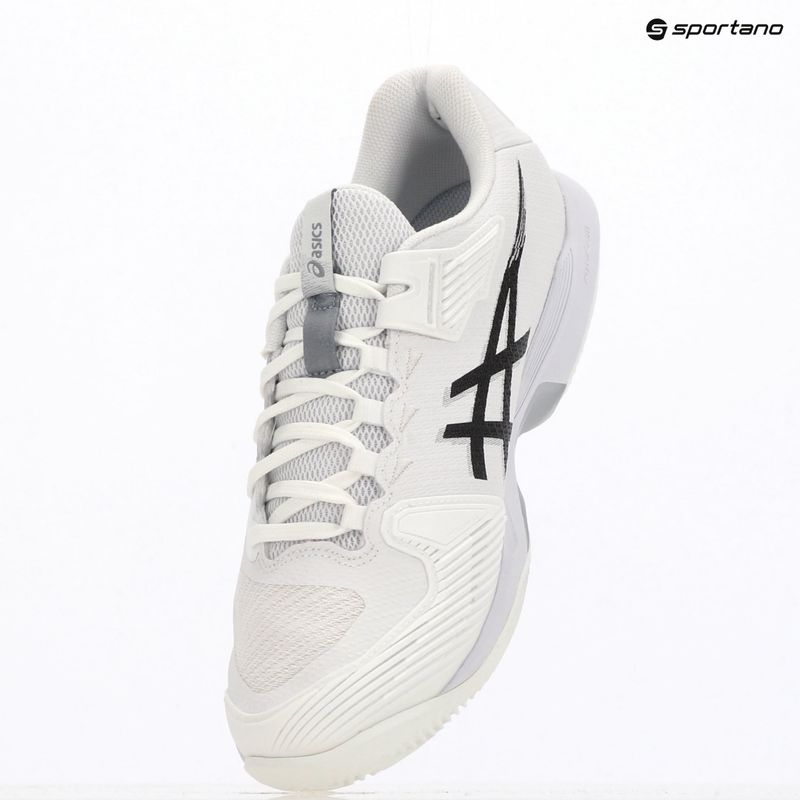 Pánske tenisové topánky ASICS Solution Speed FF 4 Clay white/black 16