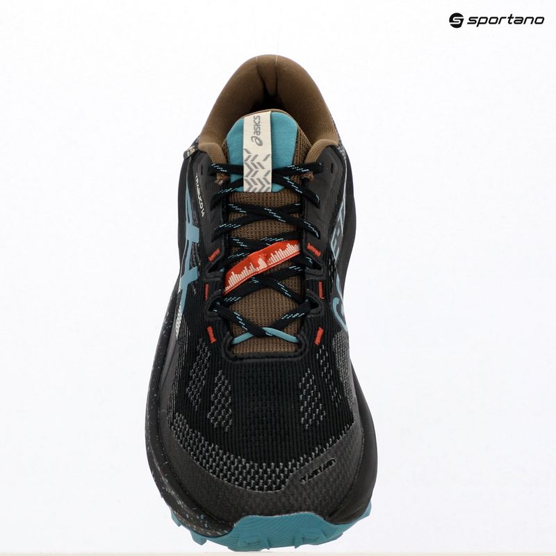 Pánske bežecké topánky ASICS Trabuco 14 GTX black/misty pine 9