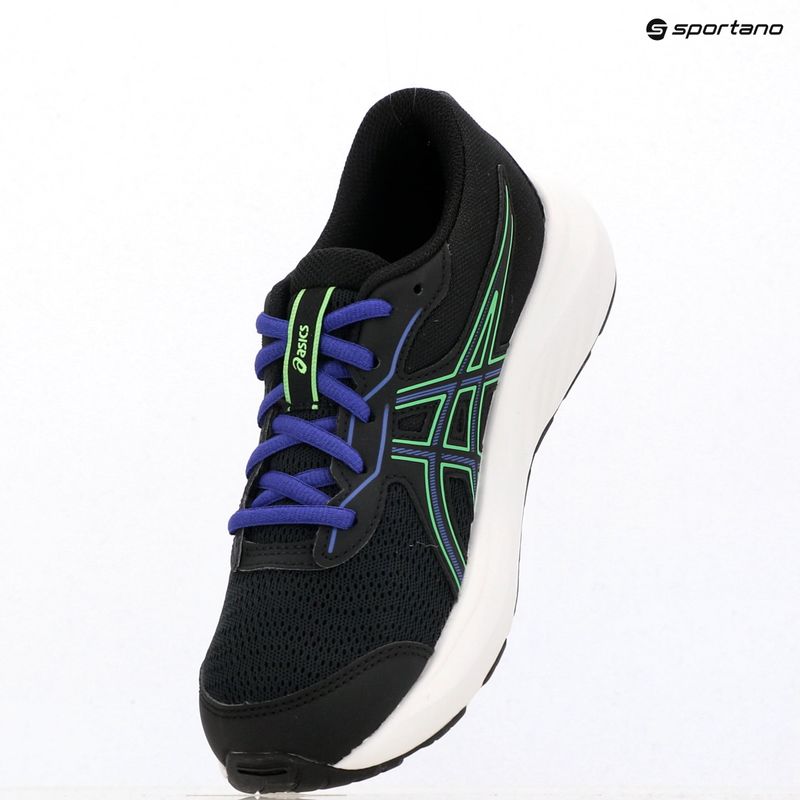 Detské bežecké topánky ASICS Contend 9 GS black/vital green 9