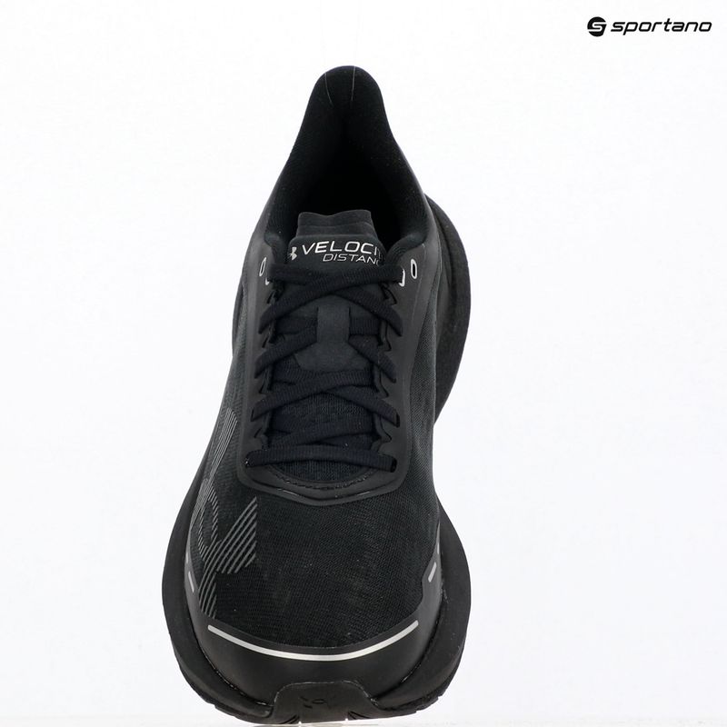 Pánske bežecké topánky Under Armour Velociti Distance black/black/metallic silver 3