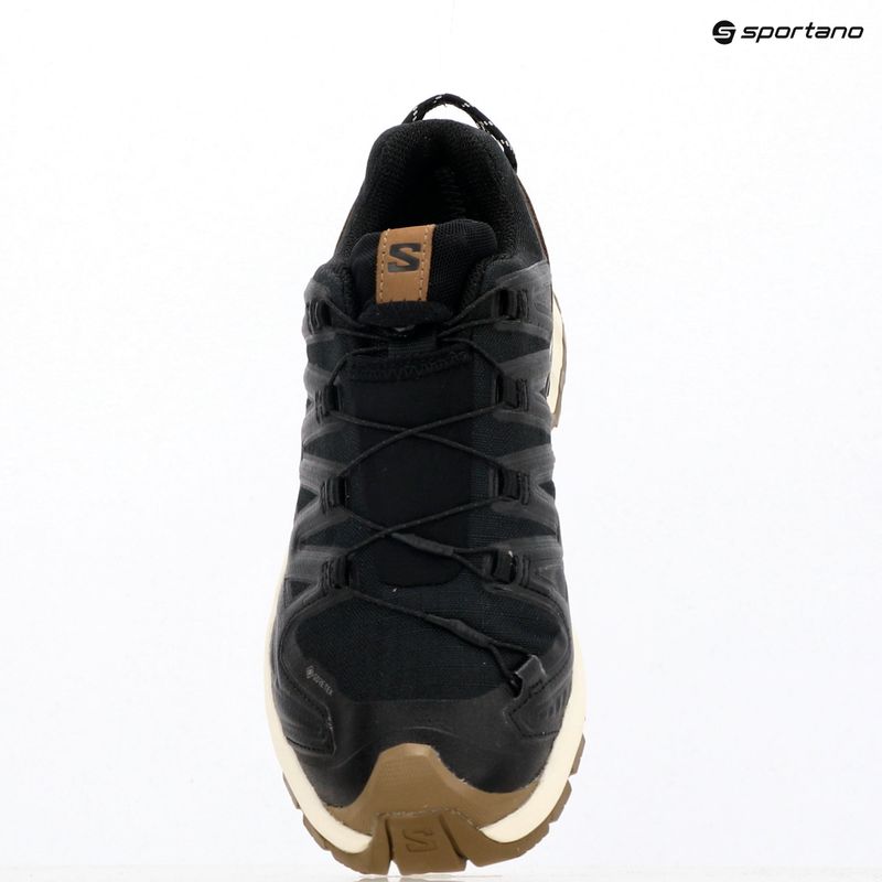 Dámske bežecké topánky alomon XA PRO 3D V9 GTX Lifelong black/coyote brown/vanilla ice 9