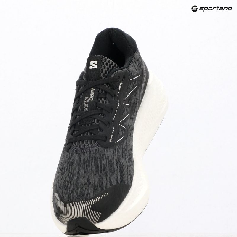Dámske bežecké topánky Salomon Aero Glide 4 black/white/silver 3