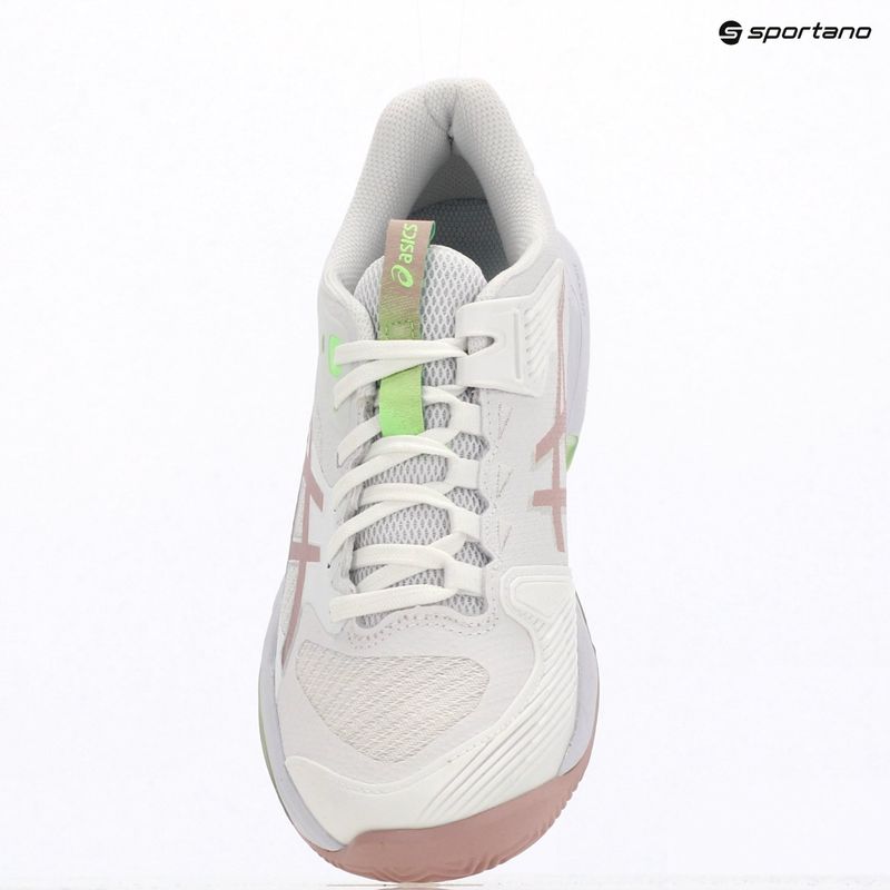 Dámske tenisové topánky ASICS Solution Speed FF 4 Clay W white/morganite 9