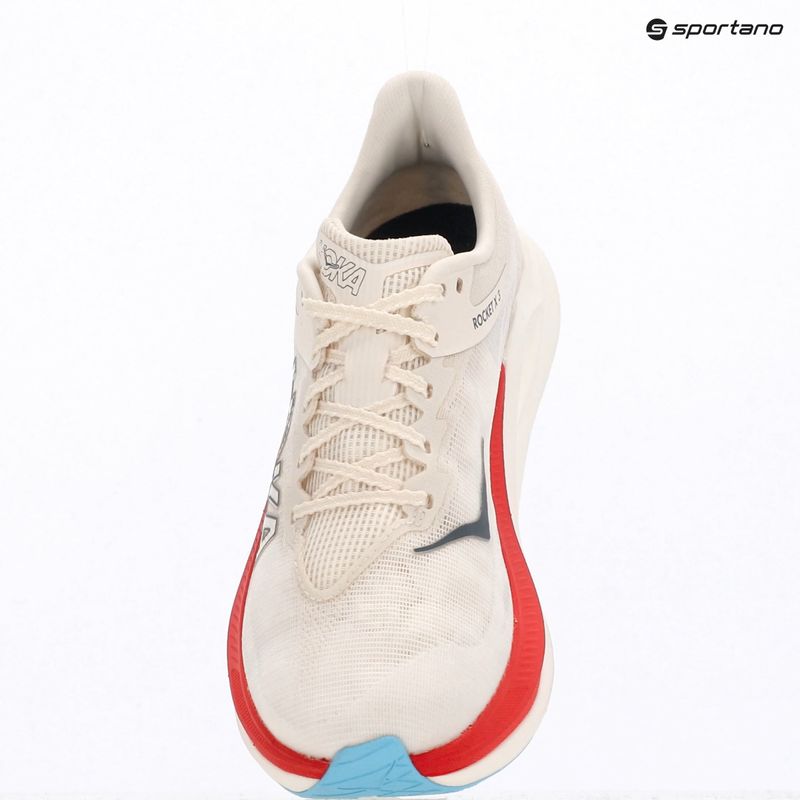 Bežecké topánky HOKA Rocket X 3 alabaster/frost 18