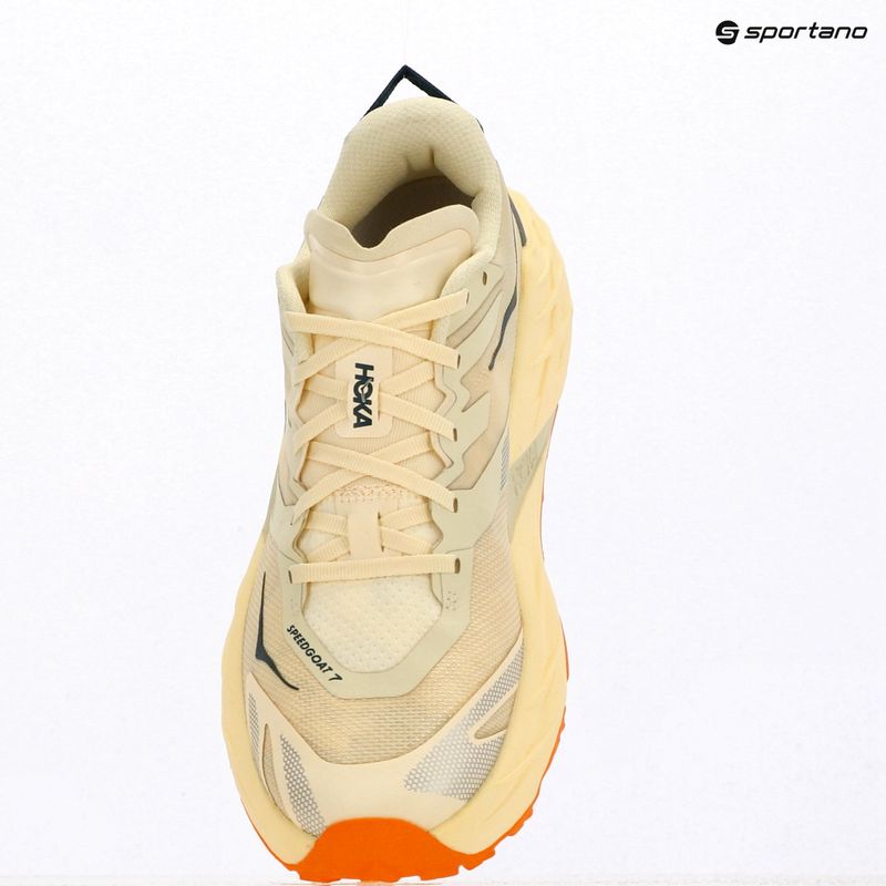 Pánske bežecké topánky HOKA Speedgoat 7 vintage yellow/turmeric 10