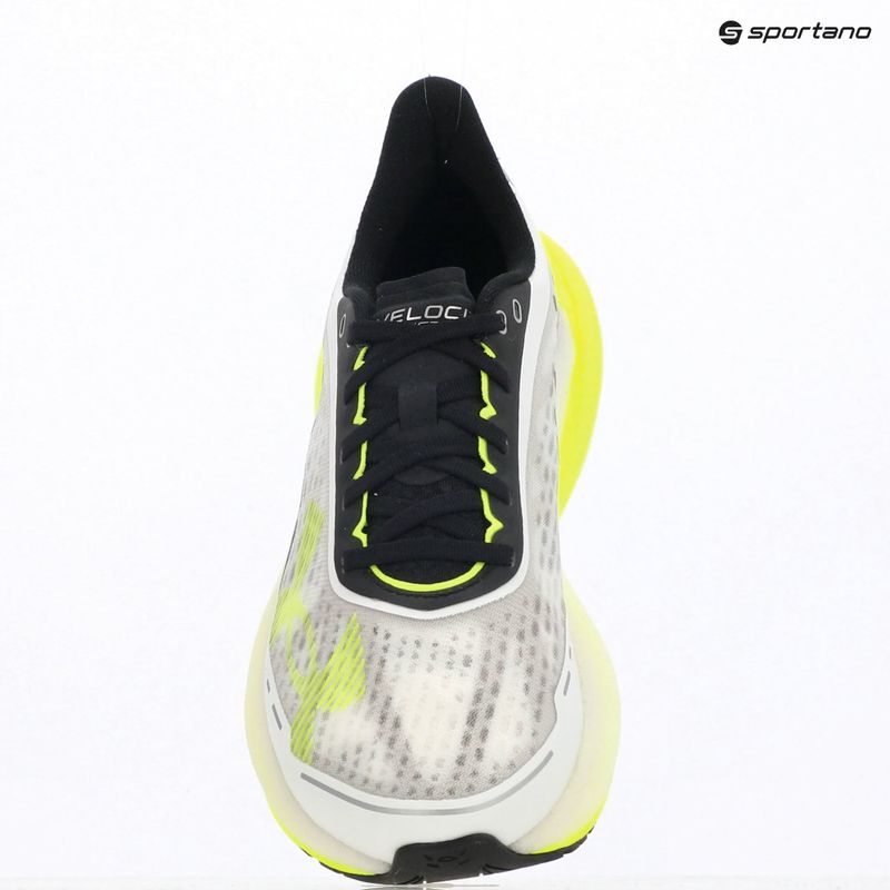 Pánske bežecké topánky Under Armour Velociti Distance white/valiant green/black 3