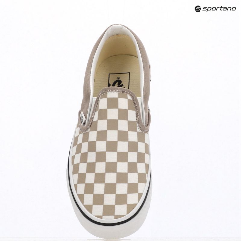 Topánky Vans Ua Classic Slip-On color theory checkerboard mushroom 6