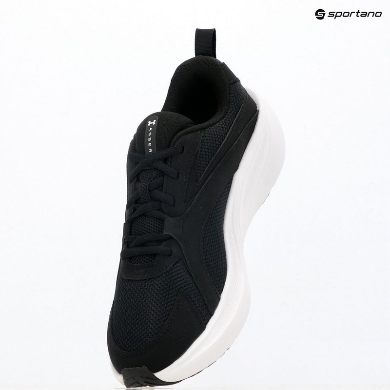 Pánske bežecké topánky Under Armour Assert 11 black/black/metallic silver 3