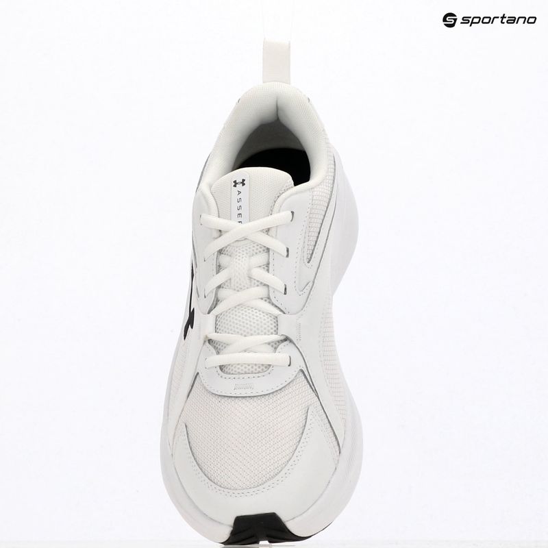 Pánske bežecké topánky Under Armour Assert 11 biele/čierne/distant gray 3