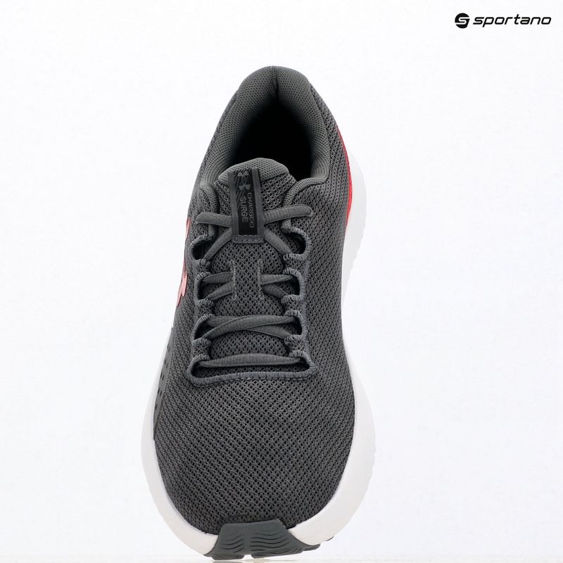 Pánske bežecké topánky Under Armour Charged Surge 4 castlerock/red/red 7