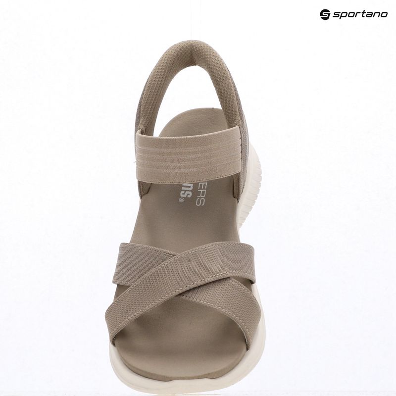 Dámske sandále Skechers Ultra Flex 3.0 Never Better gray 3