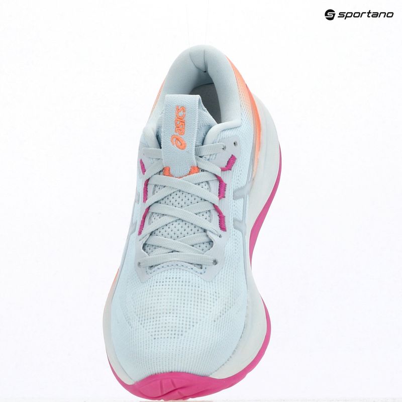 Dámske bežecké topánky ASICS Gel-Cumulus 28 sky/sun coral 9