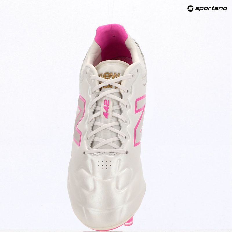 Futbalové kopačky New Balance Elite V3 FG sea salt/pink heat 9