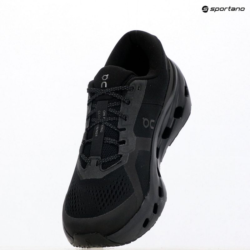 Pánske bežecké topánky On Cloudrunner 3 Wide black/black 9