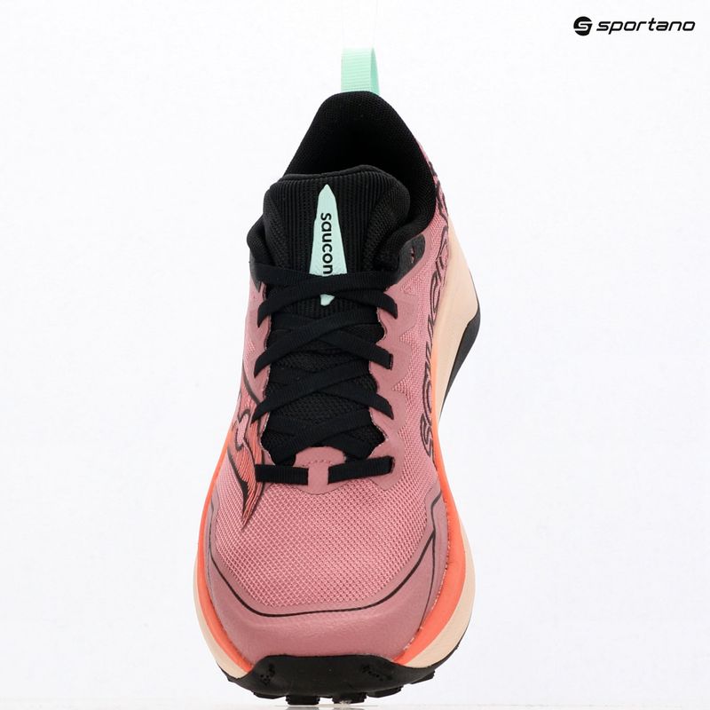 Dámske bežecké topánky Saucony Peregrine 16 mauve/salmon 9
